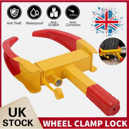 Heavy-Duty Universal Wheel Clamp (High-Security Immobiliser)