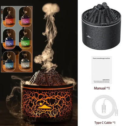 Volcano Fire Effect Humidifier