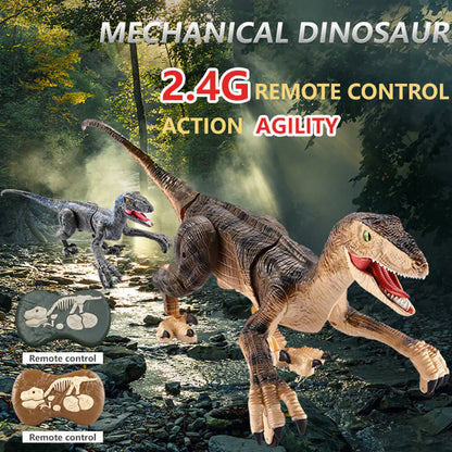 Velociraptor, an electric walking dinosaur simulation, RC