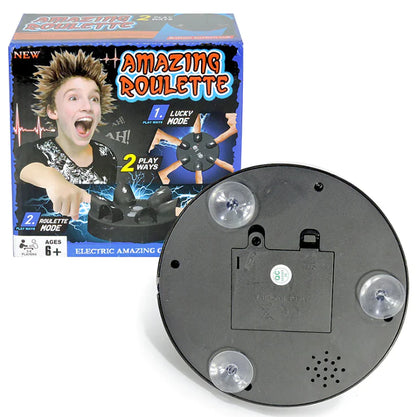 shock roulette game — battery compartment view