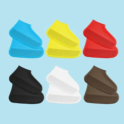 SleekShield: Silicone Rain Shoe Covers