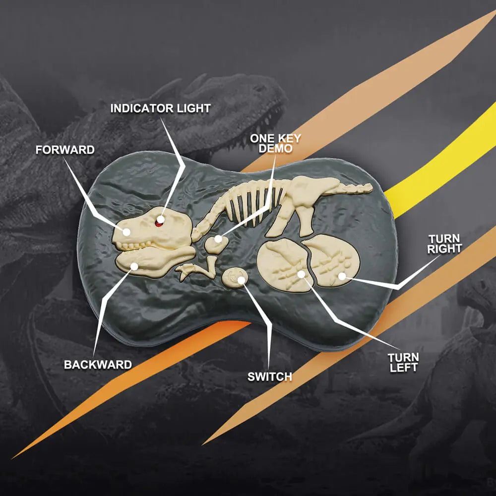 Velociraptor, an electric walking dinosaur simulation, RC
