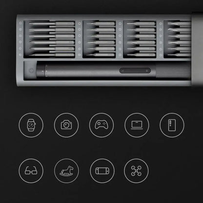 precision driver kit USB-C charging detail