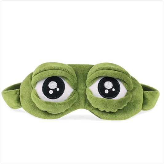 Froggy Plush Sleep Mask