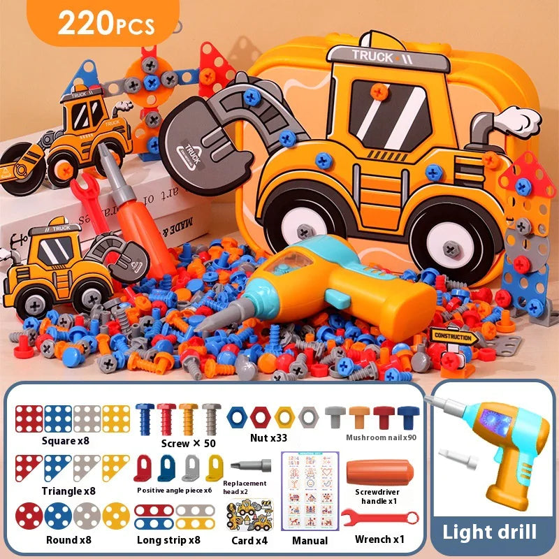 Kids' Electric Screw Tool Box