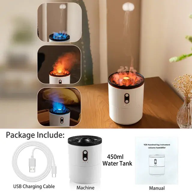 Volcano Fire Effect Humidifier